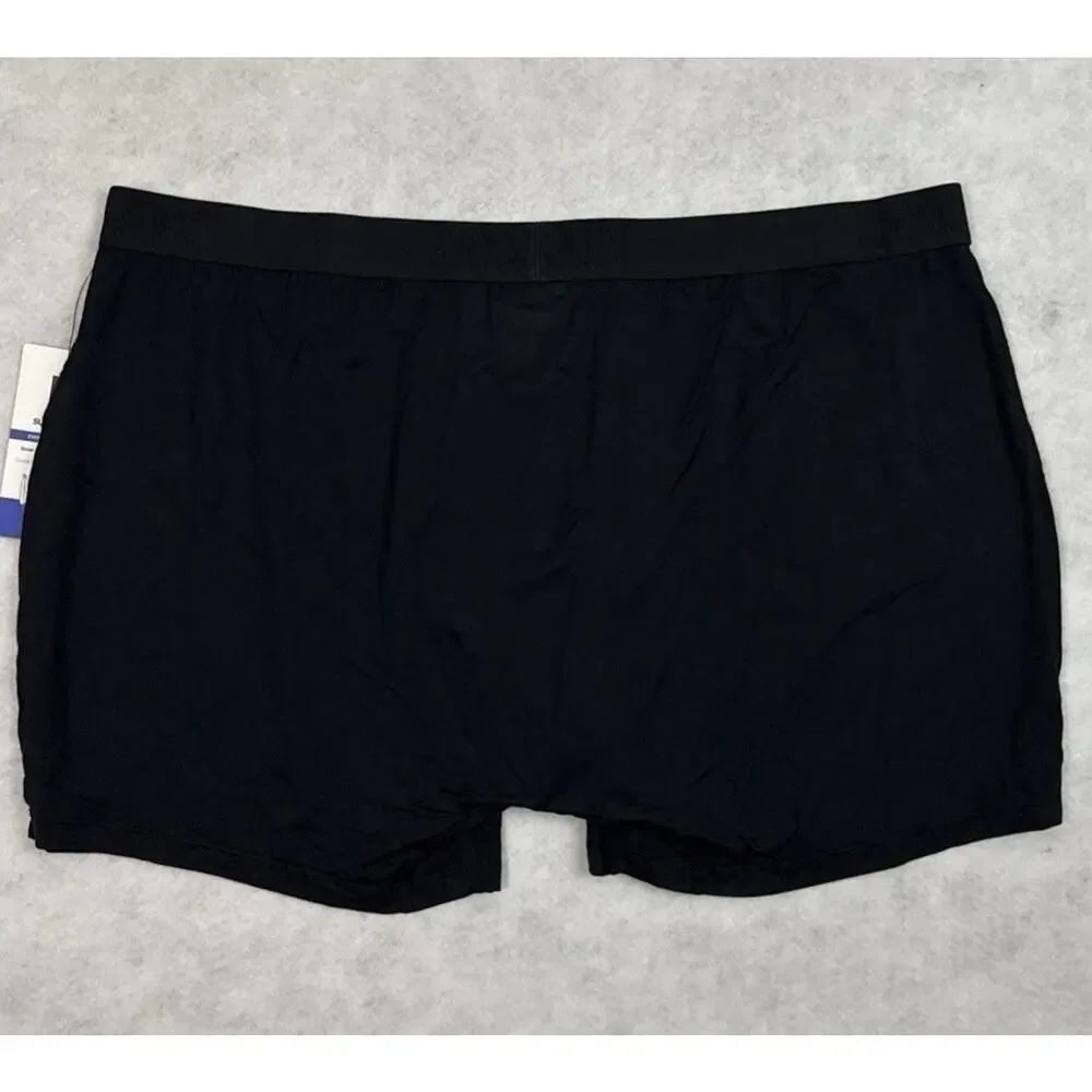 SAXX Boxer Briefs Men 4XL Black Ultra Super Soft BallPark Pouch NWT
